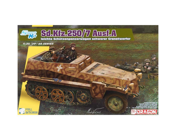 Dragon 1/35 scale SD.KFZ.250/7 ATLE 8CM MORTAR CARRIER