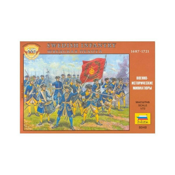 Zvezda 1/72 scale Swedish Infantry 17 €“ 18th Century