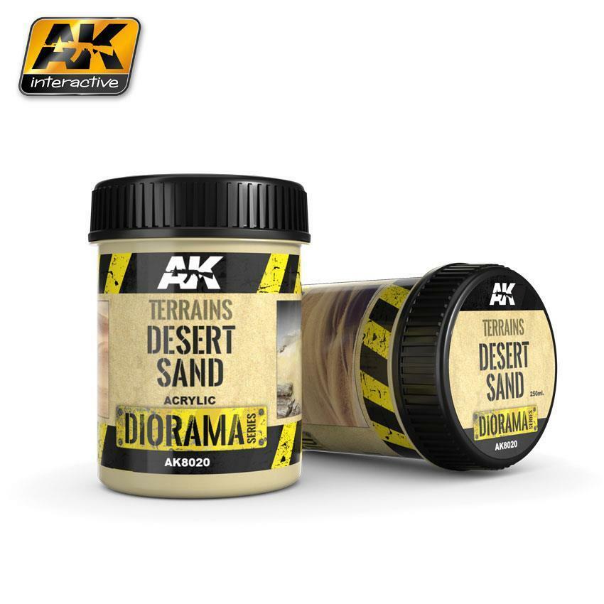 AK TEXTURE PRODUCTS TERRAINS DESERT SAND - 250ml (Acrylic)