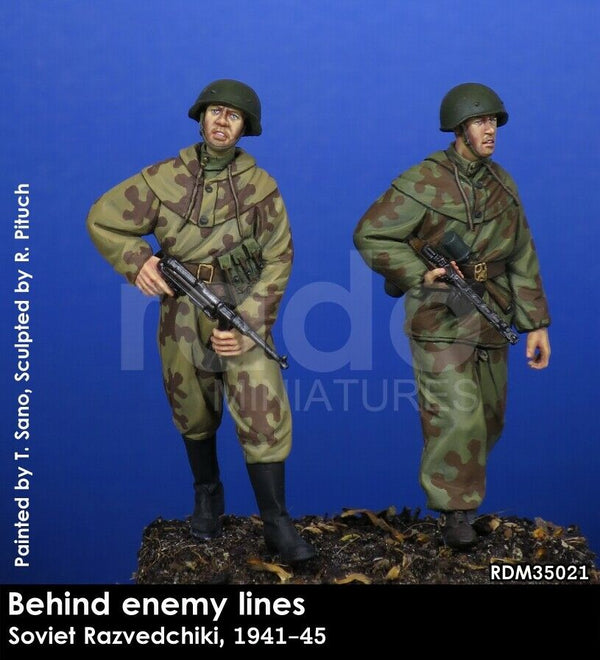 RADO WW2 Behind Enemy Lines Soviet Razviedchiki, 1941-45 1/35 Scale resin model