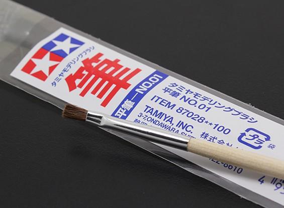 TAMIYA TOOLS / ACCESSORIES - FLAT BRUSH NO.01 (20 MIN)