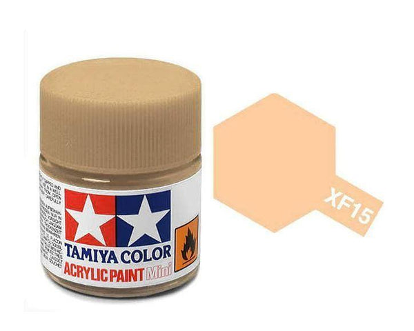 TAMIYA MINI ACRYLIC - ACRYLIC MINI XF-15 FLAT FLESH