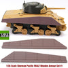 1/35 scale resin model kit Sherman M4A2 Wood Panel Armor Set #1