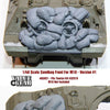 1/48 scale resin model 48SH21 Sandbag Fronts For M10 Version 1 - Tamiya Kit #32519