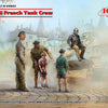 ICM - WWII French Tank Crew (4 figures)