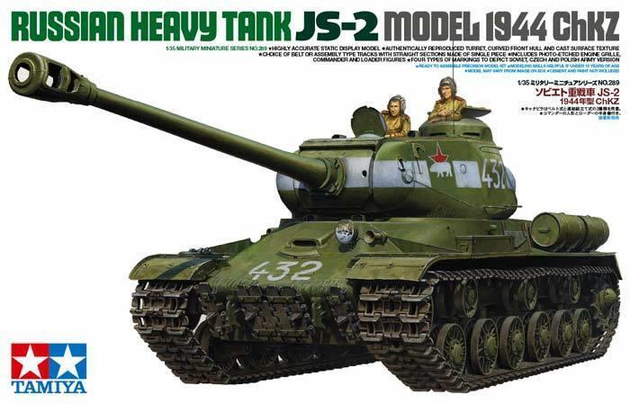 Tamiya 1/35 scale WW2 Soviet Russian JS-2 Model 1944 chKZ
