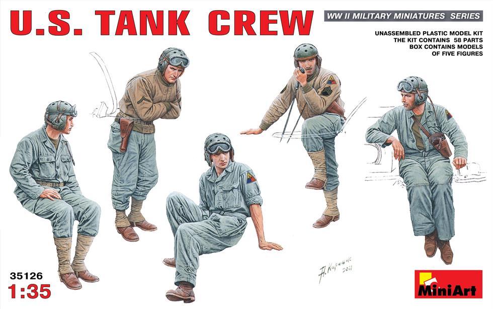 Miniart 1:35 US Tank Crew