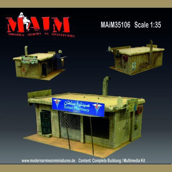 1/35 Scale Middle east store /shop (complete model)