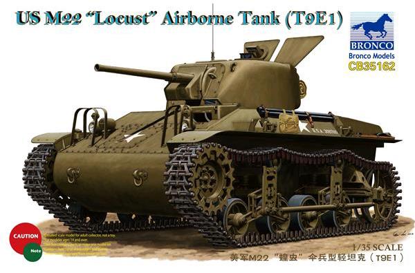 1/35 Scale US M22 Locust Airborne Tank (T9E1)