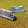 1/35 Scale  Damaged concrete barriers (2 pcs)