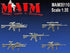 M4 Weapon Familiy Set (5pcs) 1:35 Scale