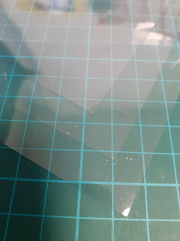 A4 Sheet Plasticard 20/000 CLEAR Terrain & Scenery 0.5mm