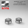 1/35 Scale 3D printed Crab mines -Front46-