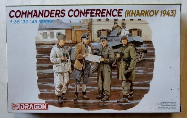 Dragon Models USA DRA6144 1/35 Commanders Conference, Kharkov 1943 Dragon Model Kits