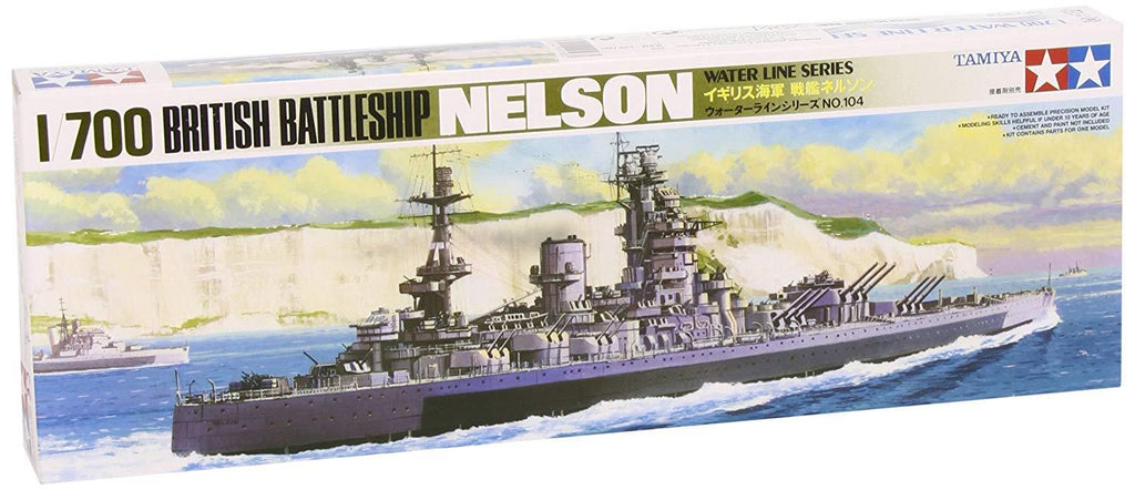 TAMIYA 1/700 SHIPS HMS NELSON BATTLESHIP | Fields of Glory Models