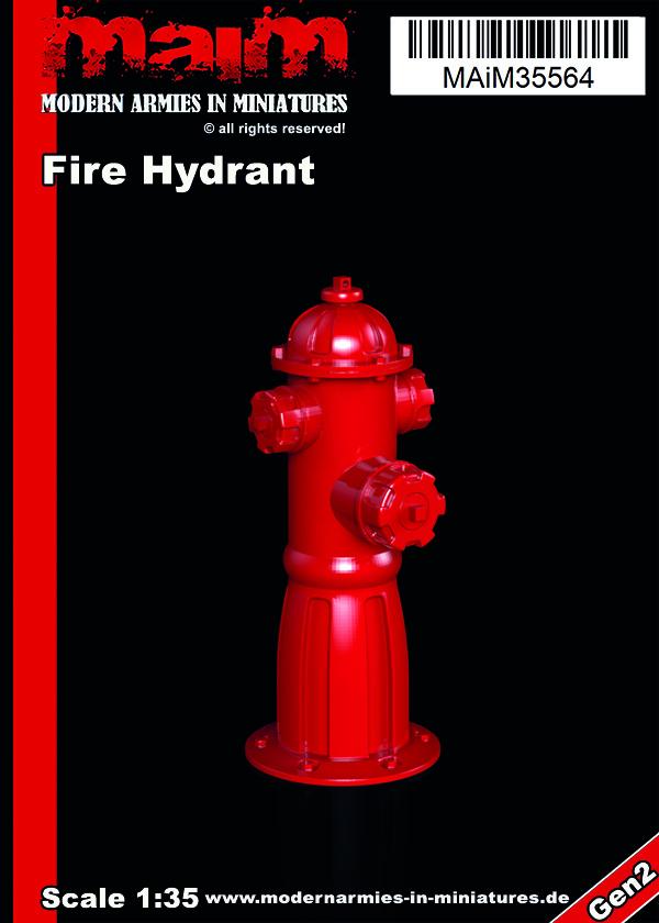 1/35 scale 3D printed model kit - Hydrant / 1:35