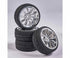 CARSON R/C 1:10 Wheel Set M-Design (4) chrome