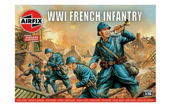 Airfix 1/72 Scale WW1 French Infantry