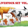 RIICH 1/35 scale Livestock set #2 Horse and Cows