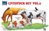 RIICH 1/35 scale Livestock set #2 Horse and Cows