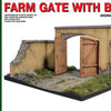 Miniart 1:35 Farm Gate with Base