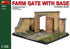 Miniart 1:35 Farm Gate with Base