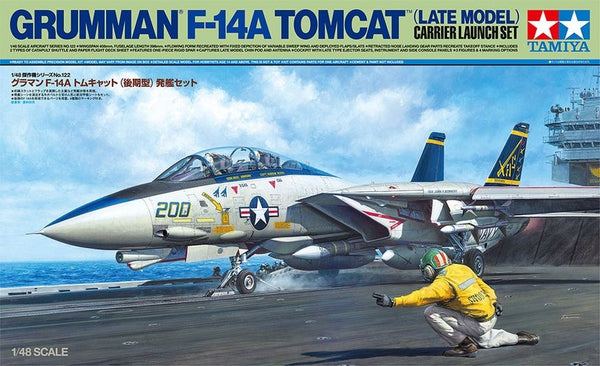 Tamiya 1/48 F-14A TOMCAT LATE LAUNCH SET