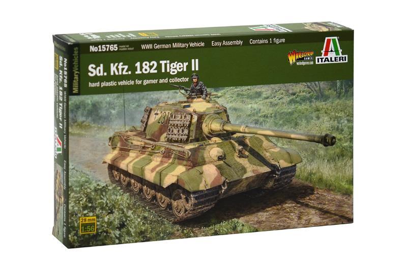 ITALERI MILITARY 1/56 Scale (28mm)  KING TIGER