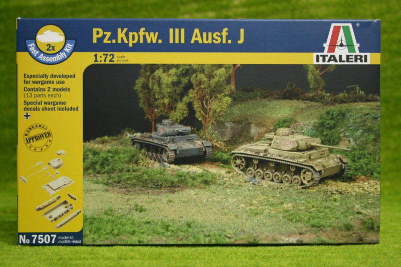 ITALERI 1/72 FIGURES PZKPFW III J