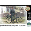 Masterbox 1/35 Scale German Soldier on Bike, 1939-1942