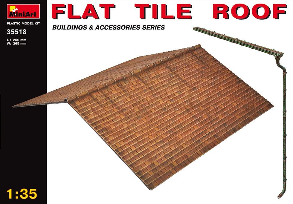 Miniart 1:35 Flat Tile Roof