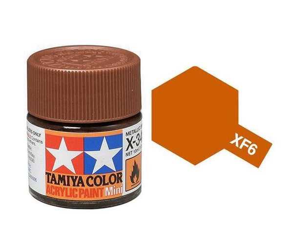 TAMIYA MINI ACRYLIC - ACRYLIC MINI XF-6 COPPER