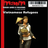 1/35 scale 3D printed model kit - Vietnamese Girl carrying Boy