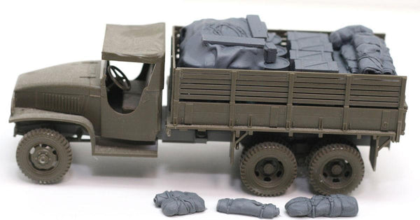 1/48 scale resin model kit WW2 Allied 2.5 Ton Truck Load Set #1