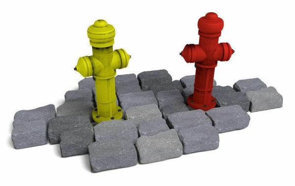 1/35 Scale model kit Fire Hydrants - Contains 2 identical fire hydrants