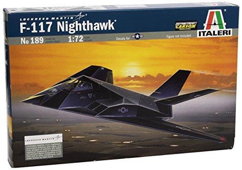 Italeri 510000189, 1:72 F-117A Stealth Night Hawk