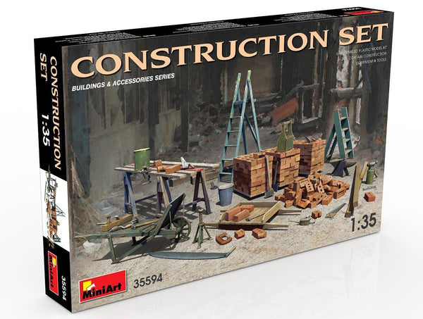 Miniart 1/35 scale resin model kit - Construction Set