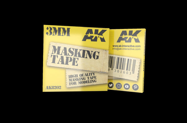 AK Interactive - Masking Tape 3 mm