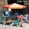 Miniart 1/35 scale STREET FURNITURE WITH ELECTRONICS & UMBRELLA