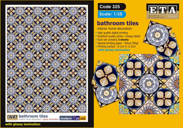 1/35 Bathroom tiles / gloss