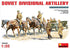 Miniart 1:35 Soviet gun ZIS-3 w/ Horses