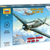 Zvezda1:72 WWII German Fighter Aeroplane Focke Wulf 190A4