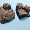 Wargaming Warhammer 28mm Wicker Gabion trench section battlefield accessory (corners)