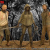 Zombie Hunter with Zombie Pets 1:35 scale resin model kit