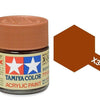 TAMIYA MINI ACRYLIC - ACRYLIC MINI X-34 METAL BROWN