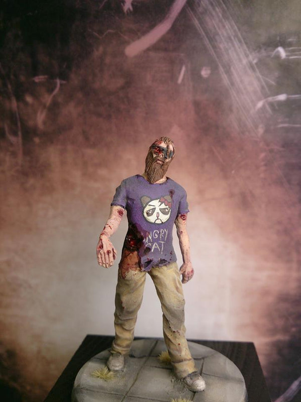 1/35 Scale resin model kit Zombie Hipster