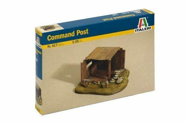 Italeri 1/35 scale COMMAND POST diorama accessory