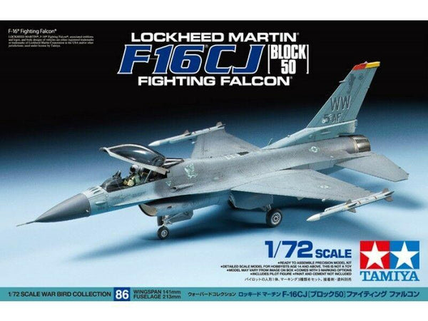 TAMIYA 1/72 AIRCRAFT 1/72 F-16CJ FIGHTING FALCON