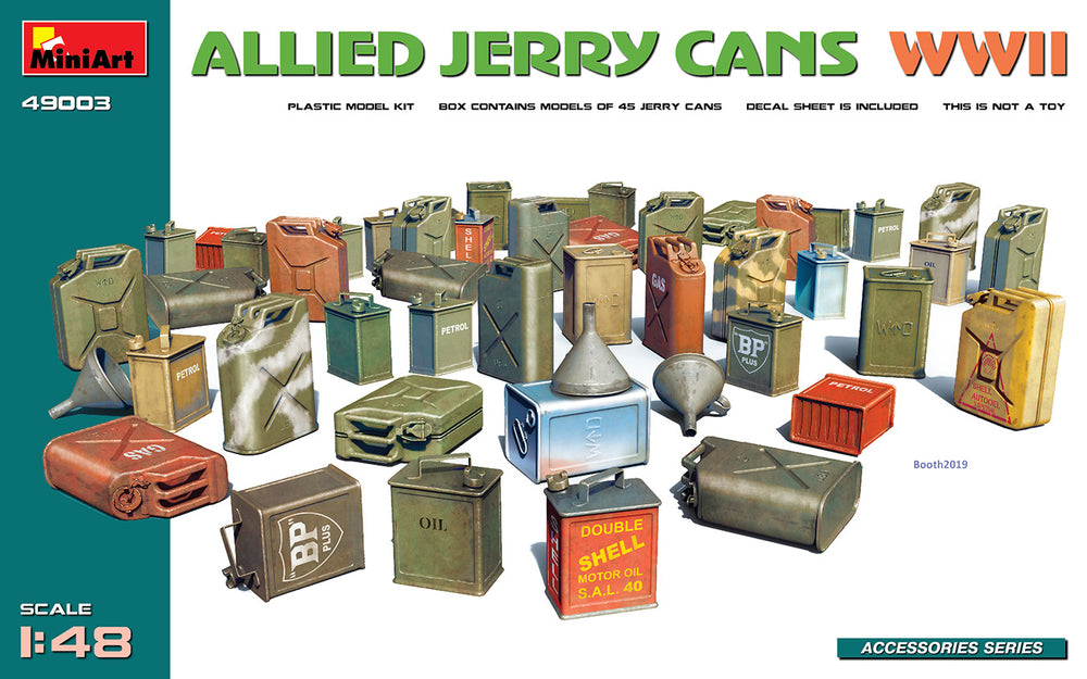 Miniart 1/48 WW2 Allied Jerry Cans