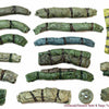 1/35 Scale resin kit Tents & Tarps  LONG ROLLS military vehicle stowage